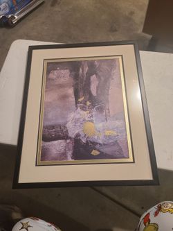 Beautiful 3 piece abstract art pieces