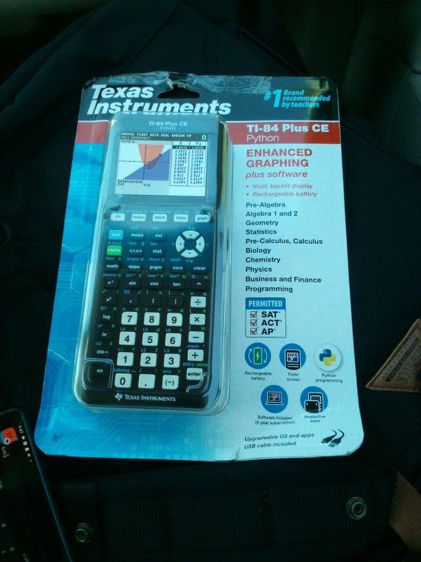TI-84 Plus CE Python Enhanced Graphing