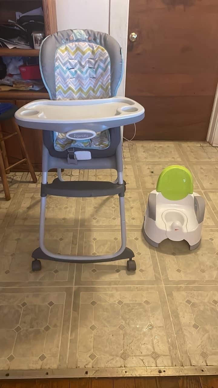 Baby High Chair & Potty