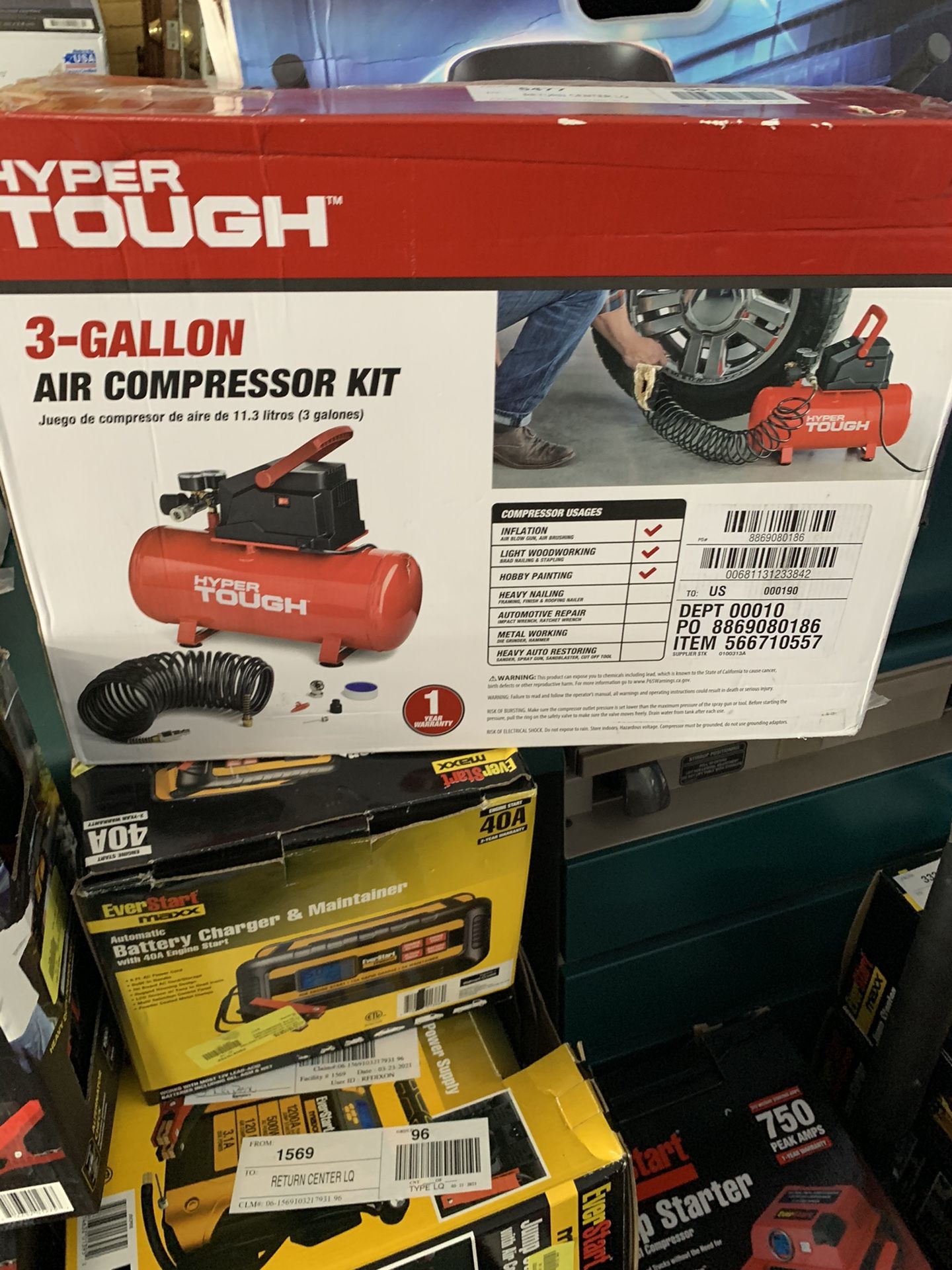 Hyper Tough Air Compressor 