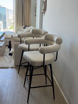 Barstools beige
