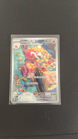 Crocalor Pokémon TCG Illustration Rare Card