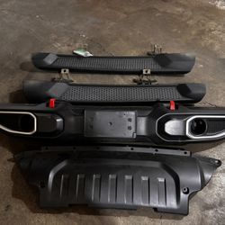 Bumper And Side Steps 2019 JL Wrangler