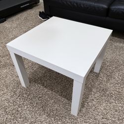 IKEA Small White Coffee Table, Side Table, Stand, Good Condition 