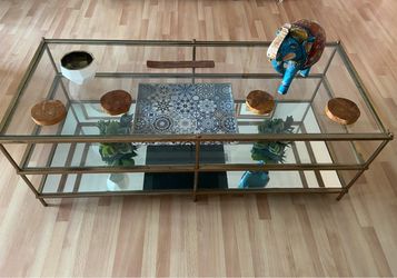Coffee table-glass