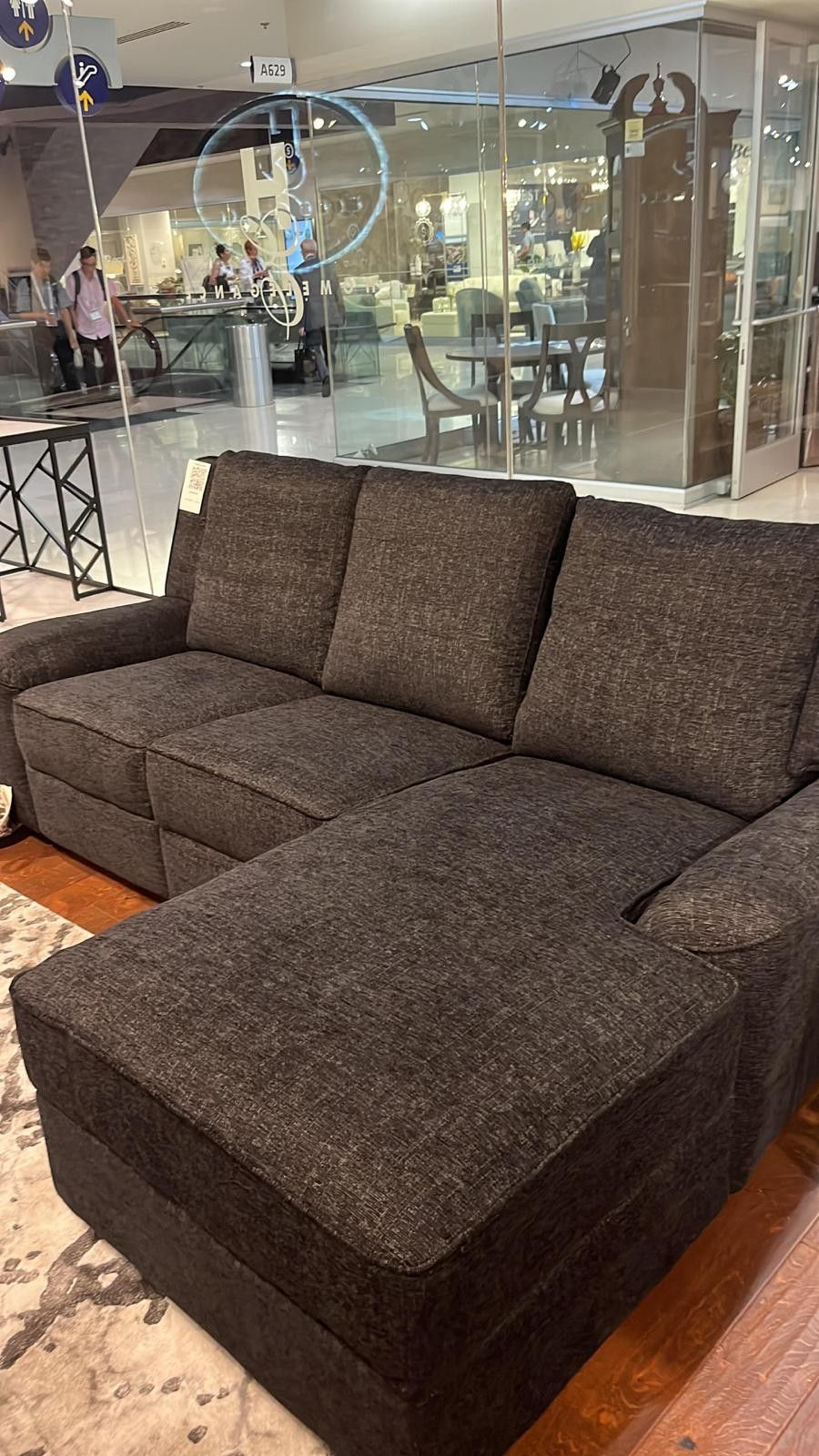 Monterey 2-Piece Reclining Sectional With Right Chaise$10 Down Payment And Financing Available