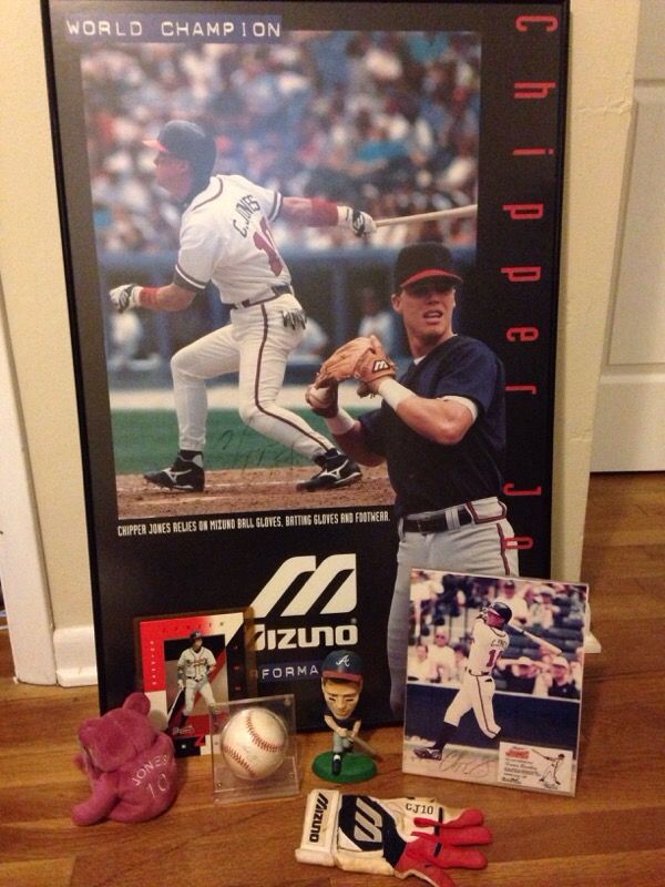 Chipper Jones memorabilia