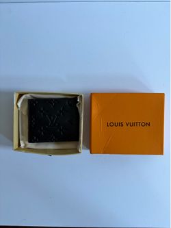 Black Lv Monogram Wallet ($65)