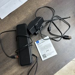 New condition HD webcam and USB speaker  $20 for both