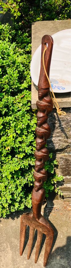 Giant Tiki Totem Fork