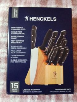 Henckels Everpoint Fine Edge 15-Piece Knife Block Set