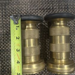 Firehose Nozzles with 1-1/2" Female NST(NH) x 2" Male NPT reducer