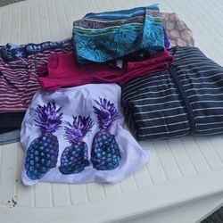 Used Clothes For Boy, Girl, And Women  Size Large Stretch Medium  Everything For 5 