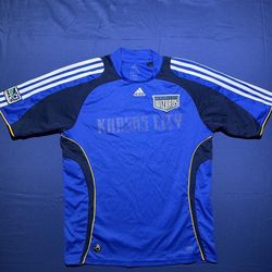 Vintage Kansas City Wizards Shirt Jersey, MLS, Adidas, 2010, Size Mens XL