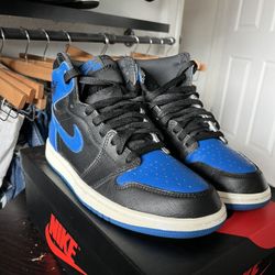 Retro Jordan 1 Royal Blue Sz 8
