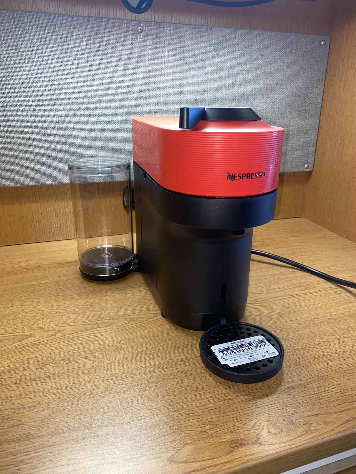 Nespresso Vertuo Pop Plus Cherry Red