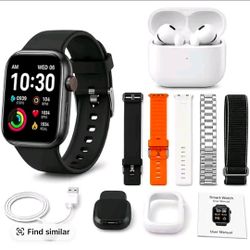 Smart Watch and Earphones