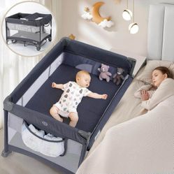 Dripex 5 in 1 Baby Bassinet