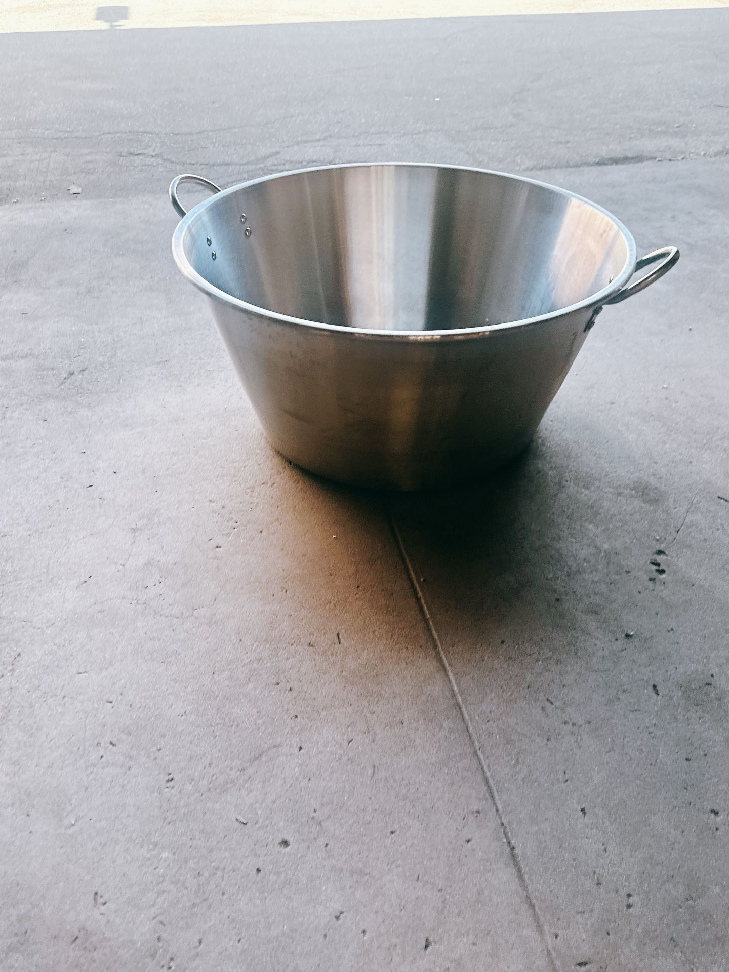 XXL 32'' Carnitas Cazo Stainless Steel Caso Pot Pan Wok Gas Stove burner Cook
