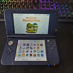 New Nintendo 3ds Xl Blue JP fully Modded
