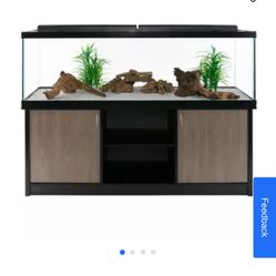 Fish Tank And Stand And Filter 