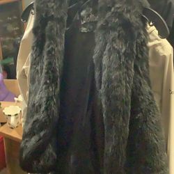 Faux-fur Vest Size 10/12 $5