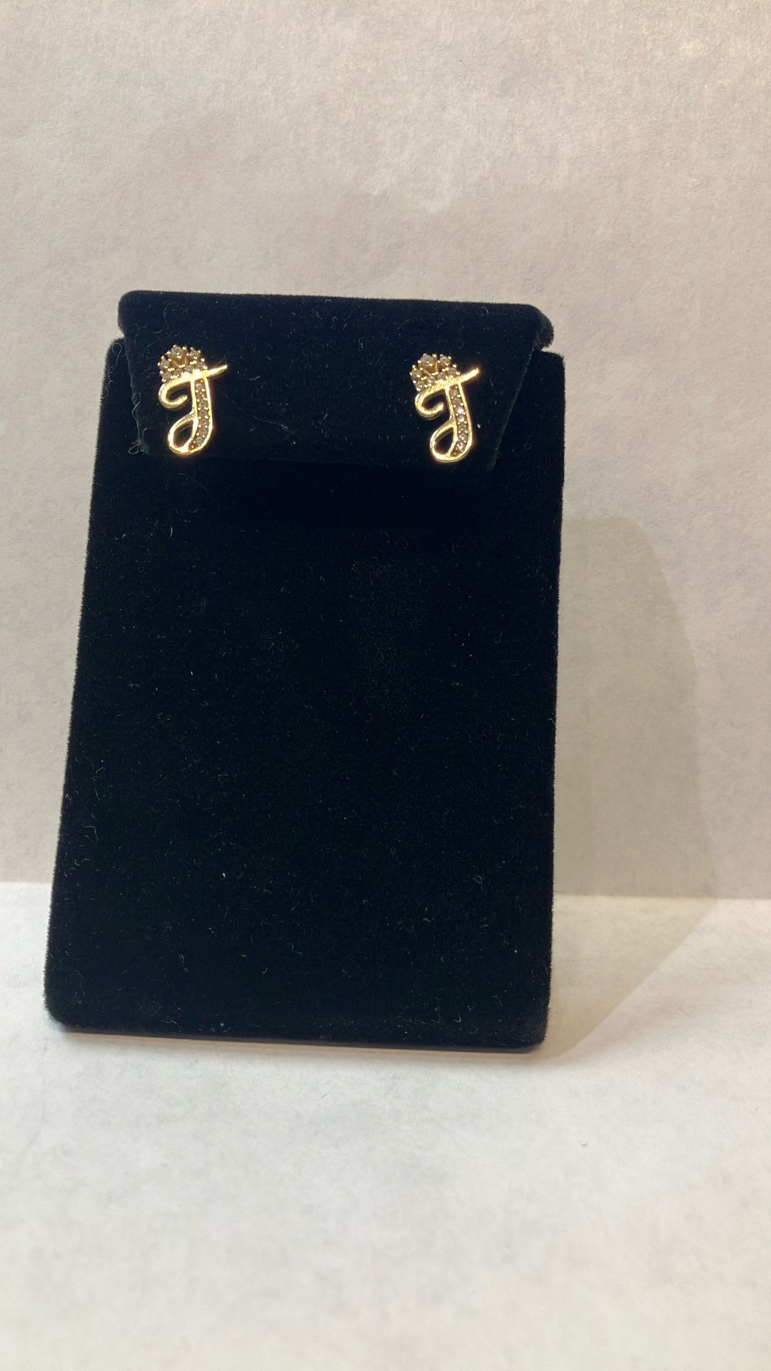10k Gold Earrings #109186-11 MJ