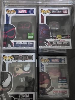 Funko Pop Marvel Bundle – Set of 4 Exclusives