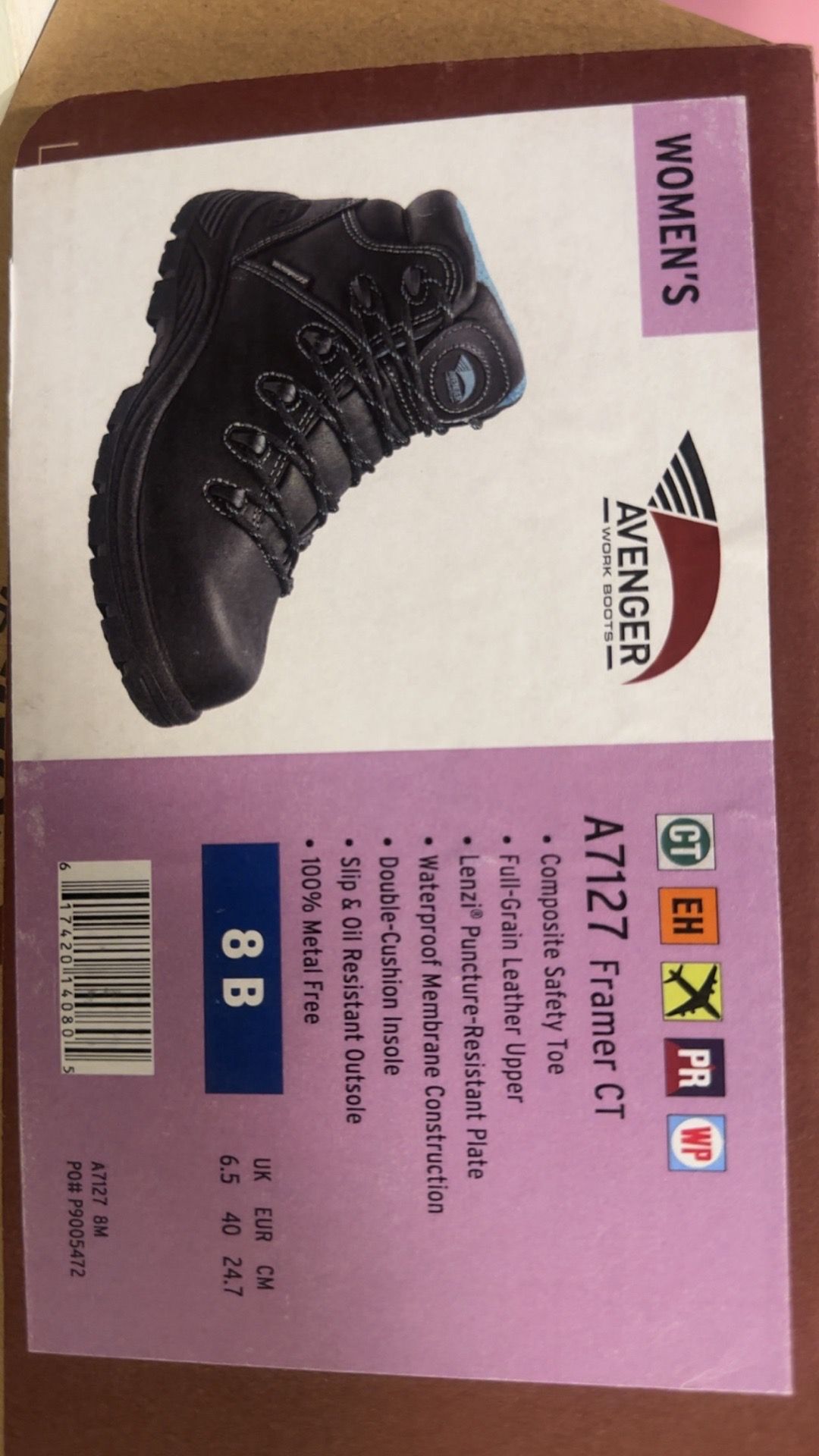 Composite safety shoes