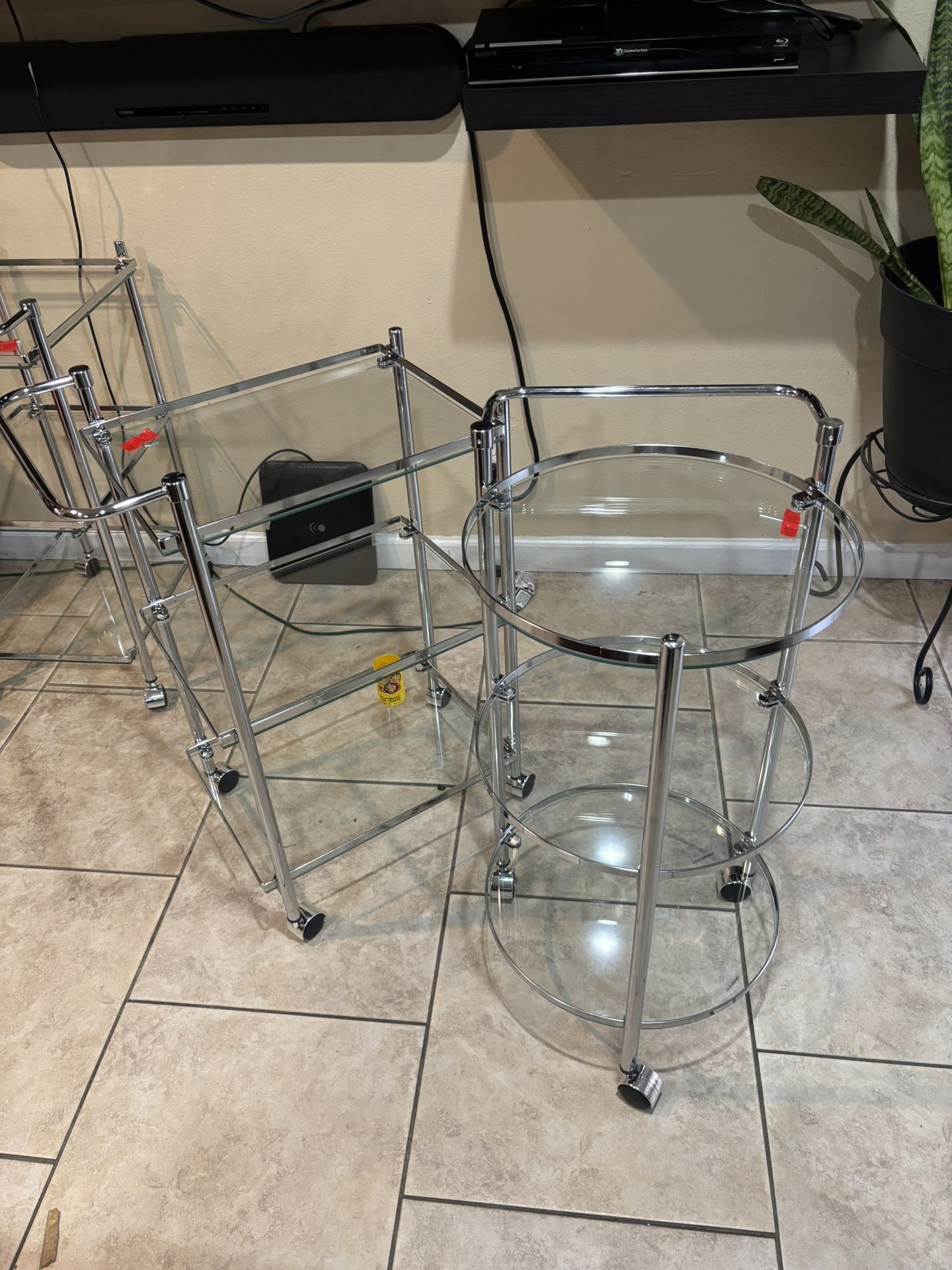 Mesas Decorativas De Vidrio