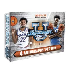 2026 Bowman University Best Hobby Box-New Sealed!