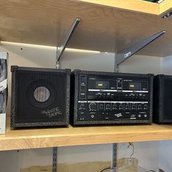 The Singing Machine 2 Bay Cassette Player, Speakers