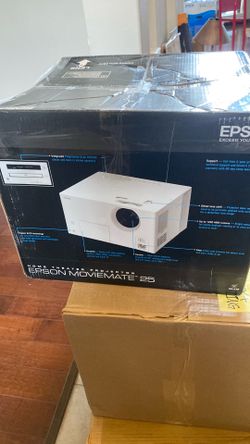 Epson movie mate 25 home theater projector new