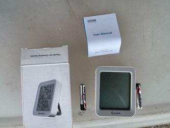 NEW! Govee Indoor Hygrometer Thermometer H5075 with Bluetooth App
