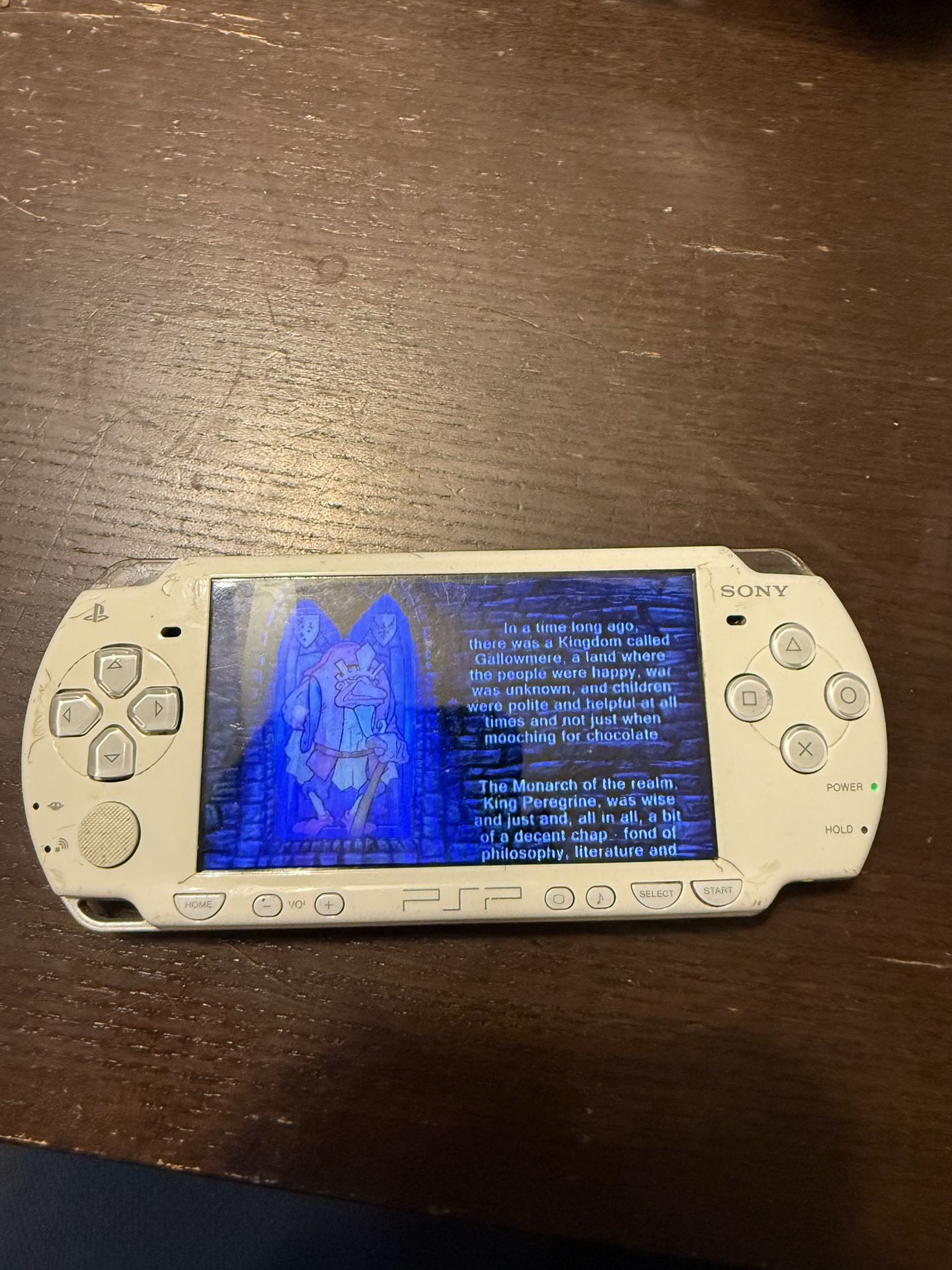 White Psp 2001