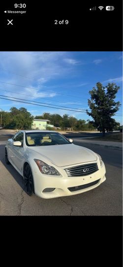 Infiniti G37 s Coupe White