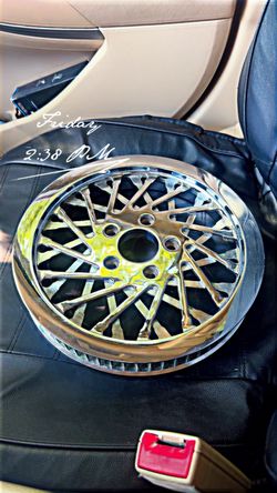Chrome multi spoke rim