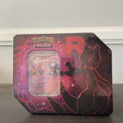 Pokemon Team Rocket’s Mewtwo Ex Tin