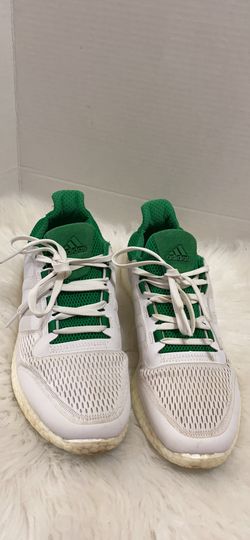 adidas Running Pure Boost Chill Men's sz 10 White/Green Shoes S81452