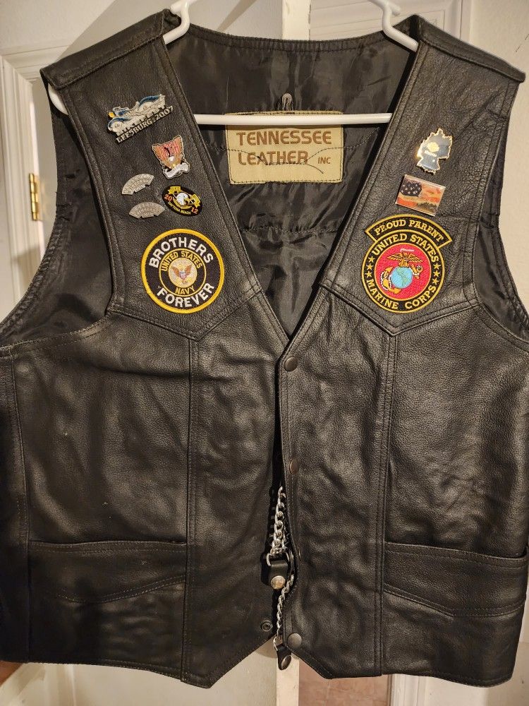 Harley Davidson, Genuine Leather Riders Vest