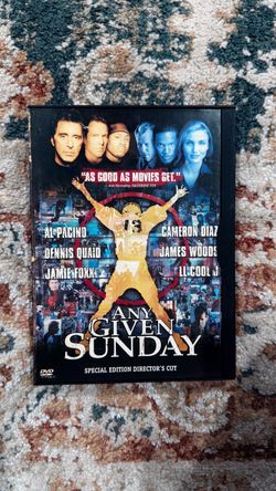 Any Given Sunday DVD Special Edition Director's Cut