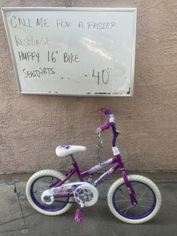 Bike Huffy for girls bicicleta de niña 