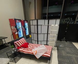 IKEA twin bed and mattress