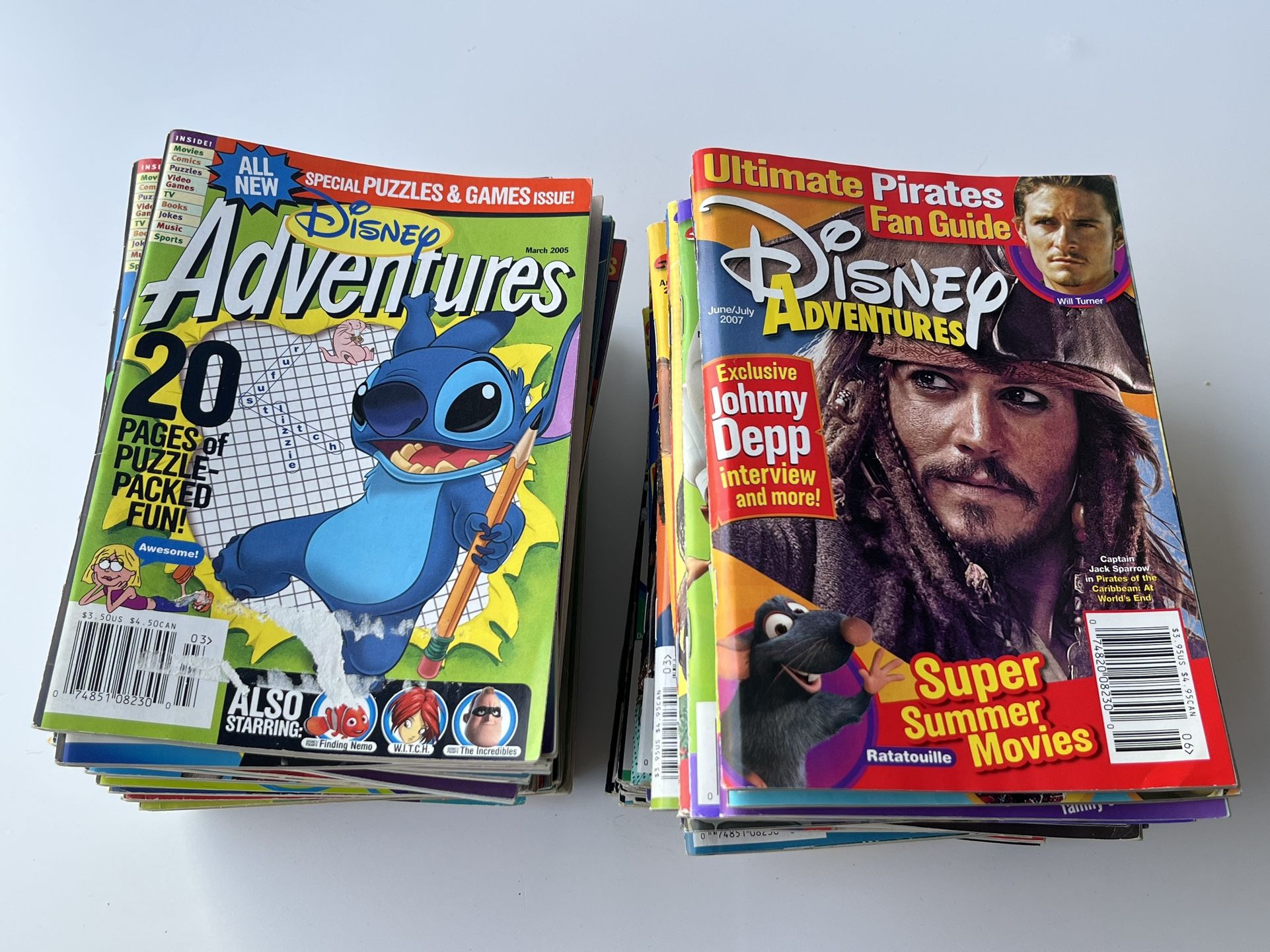 Disney Adventures Magazine and Comic Zone Magazine (2002-2007)