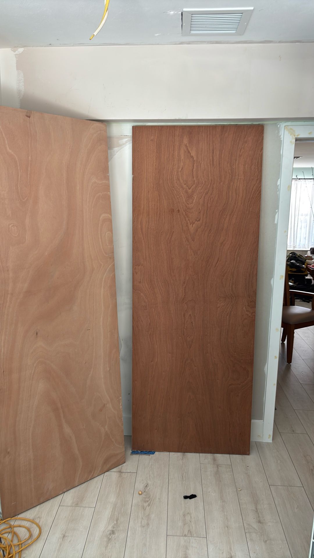 Interior Hardwood Door Panel
