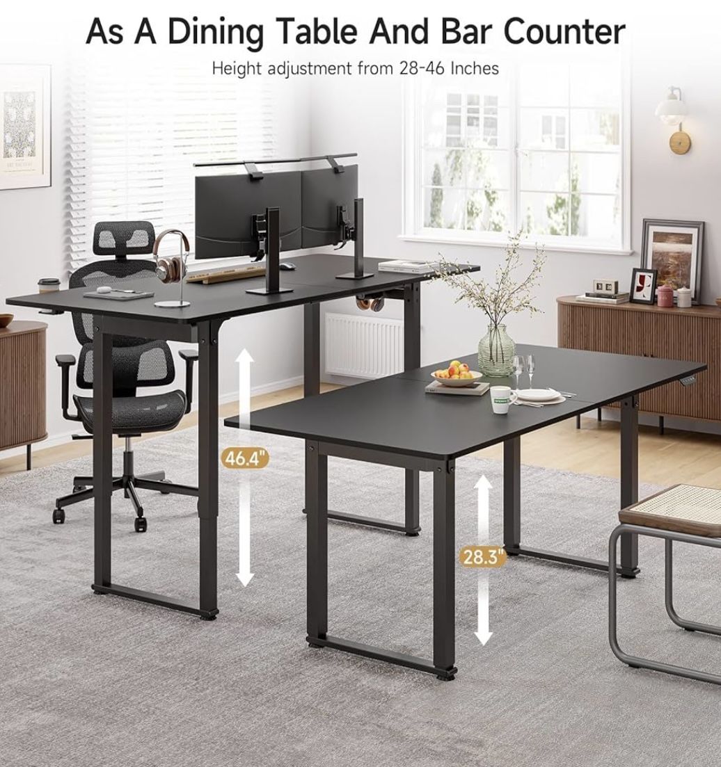 Adjustable Electric Sit Stand Desk