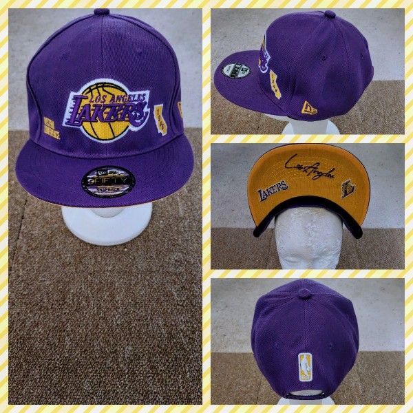 LOS ANGELES LAKERS NBA BASKETBALL 🏀 SNAPBACK HAT.