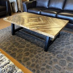 Industrial Pattern Coffee Table