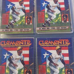  Clemente Donruss Puzzle Cards
