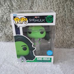 SHE HULK GLITTER #1127 MARVEL STUDIOS FUNKO POP 2022